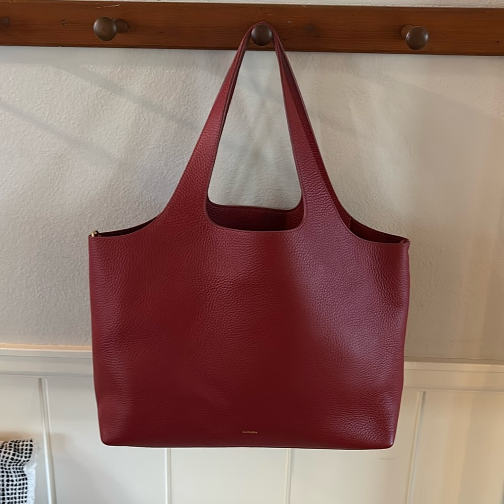 Cuyana Systems Tote 16 inch RARE Red Color